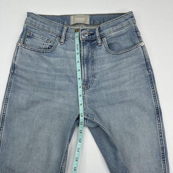 Everlane Women's Light Blue The Cheeky Bootcut Jean W25-26/L28.25 - Picture 10 of 13